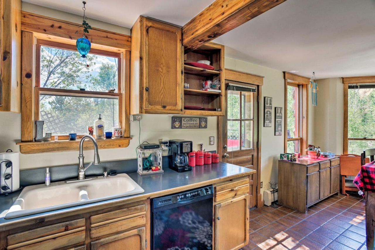 Cozy Home With Deck And Mtn Views, Walk To Casinos Central City Exterior foto